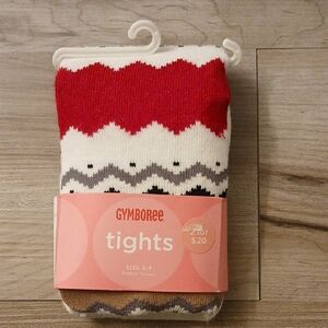 Gymboree Penguin Chalet Fair Isle Tight Vintage Size 5-7   (E)